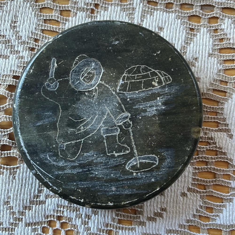 Soapstone coaster